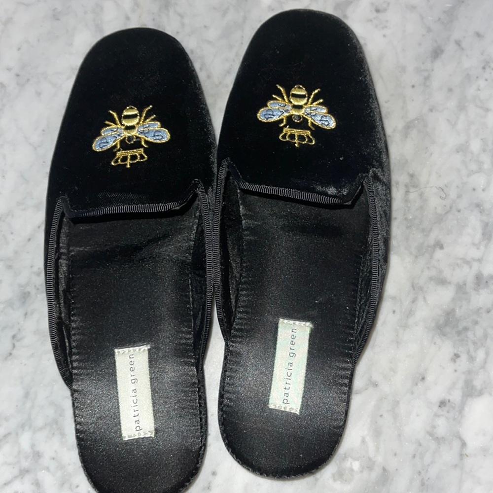 Patricia Green bee slippers